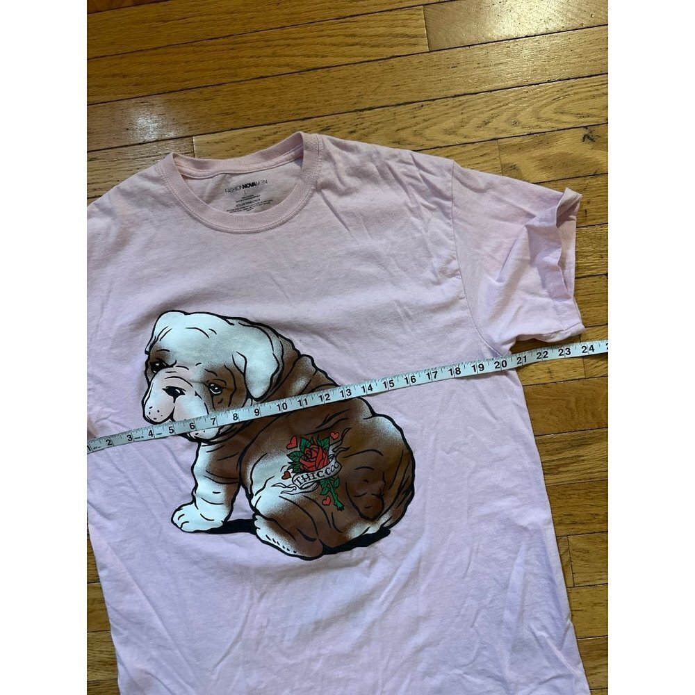Mens Size L Fashion Nova Men Bulldog Shirt - Picture 5 of 6